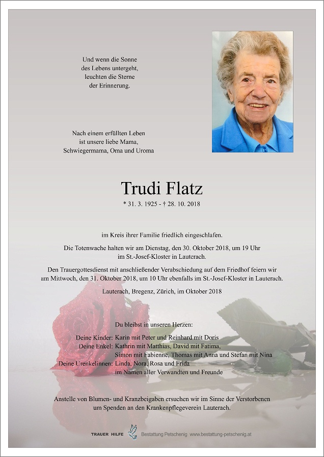 Trudi Flatz